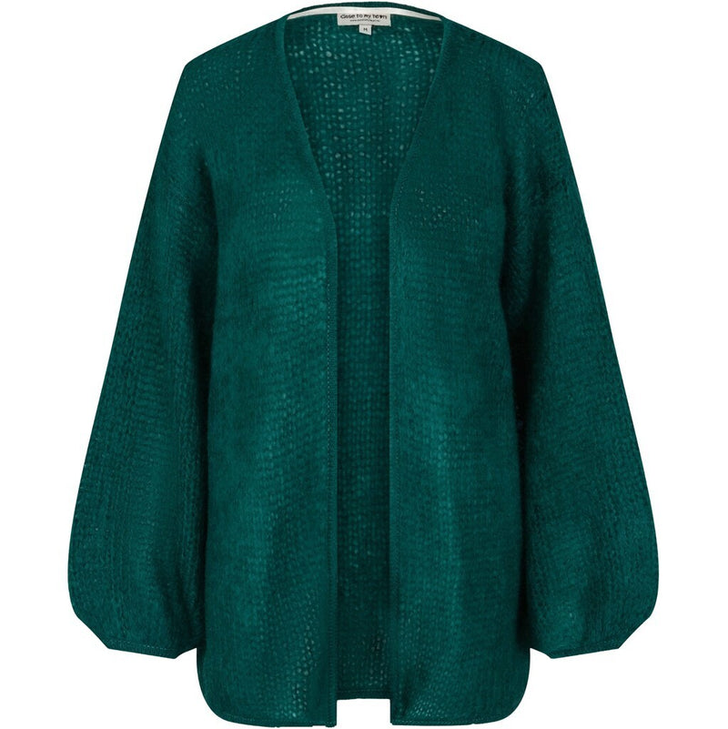 Close to my heart Angie kid mohair cardigan Cardigan Mystic Green