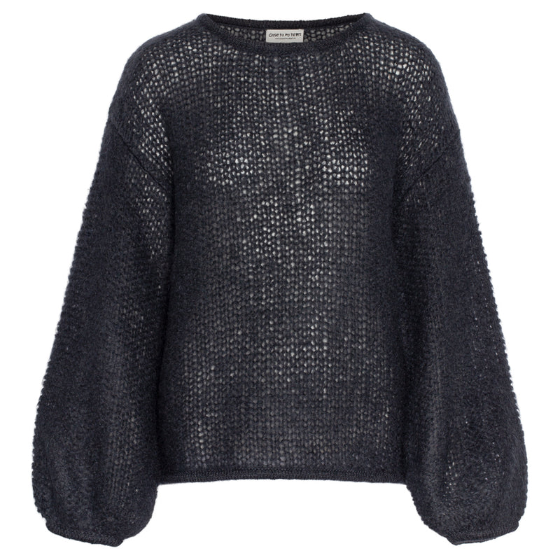 Close to my heart Anjila Sweater Sweater knitted Graphite