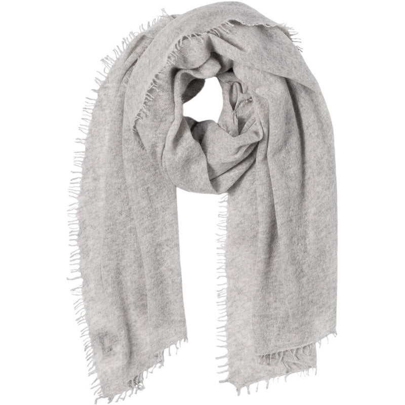 Close to my heart Bandana Scarf Scarf Light Grey Melange