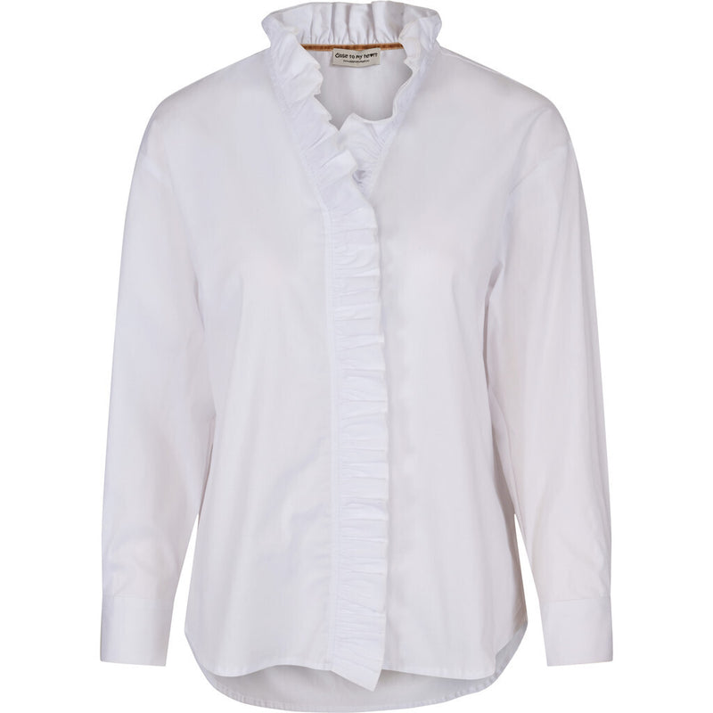 Close to my heart Belle cotton blouse Blouse White