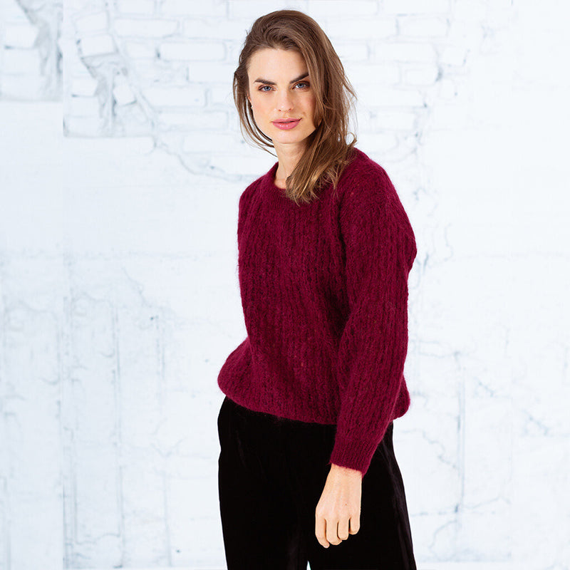 Close to my heart Emely Mohair Sweater Sweater knitted