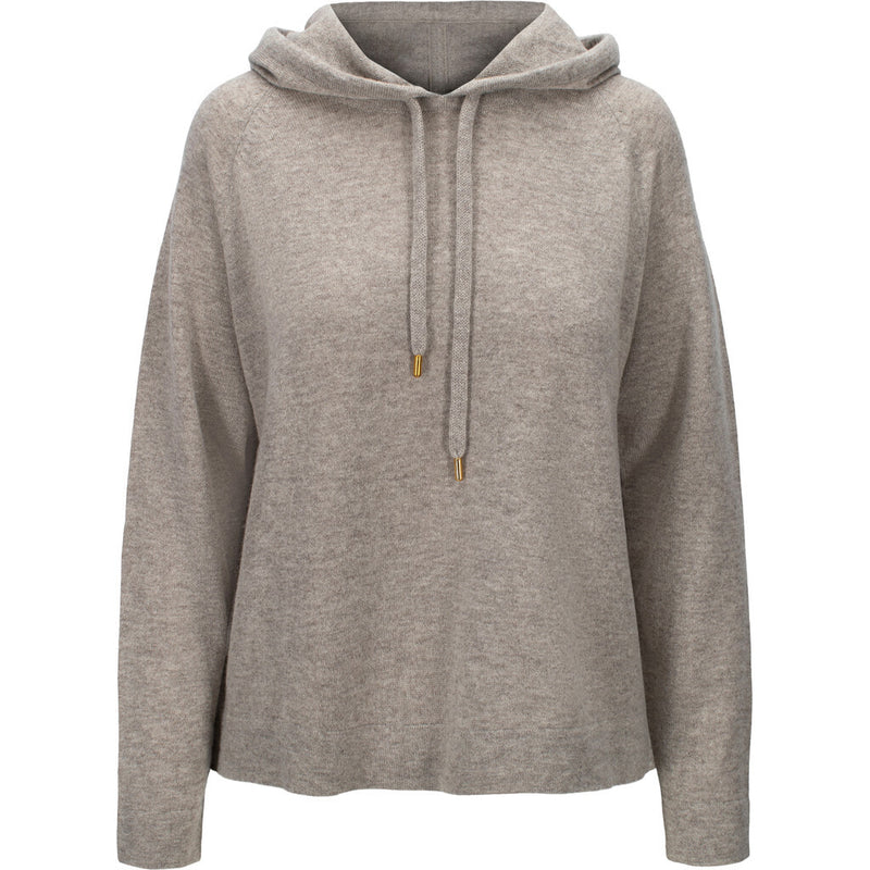 Close to my heart Frankie merino cashmere sweater Hoodie knitted Stone