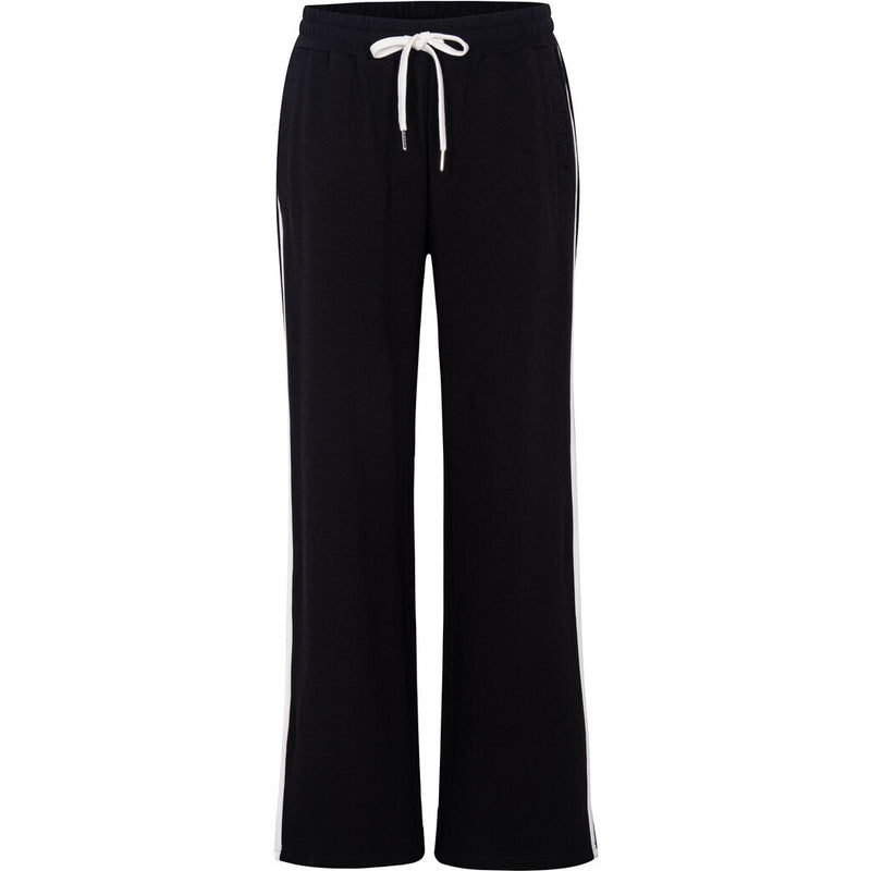 Close to my heart Kim Wide Pants pants jersey Black/offwhite
