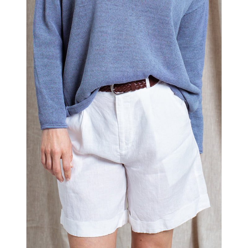 Close to my heart Lacy Linen Shorts Shorts woven