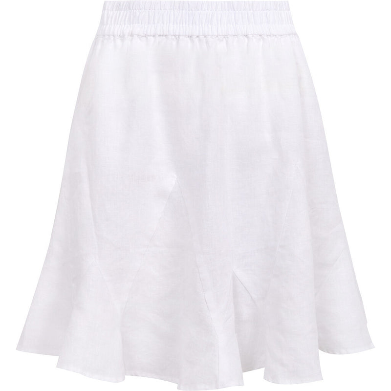 Close to my heart Laney linen skirt Skirt woven White