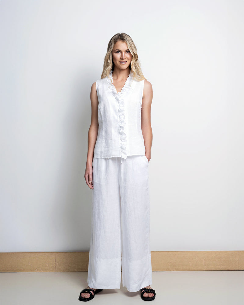 Close to my heart Lou Wide Pants Pants woven White