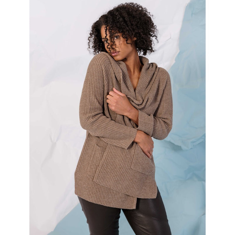 Close to my heart Penny cashmere blend cardigan Cardigan Mink