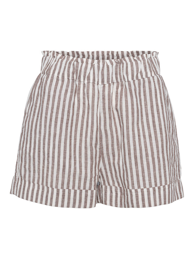 Close to my heart Tender Shorts Shorts woven Taupe Stripe
