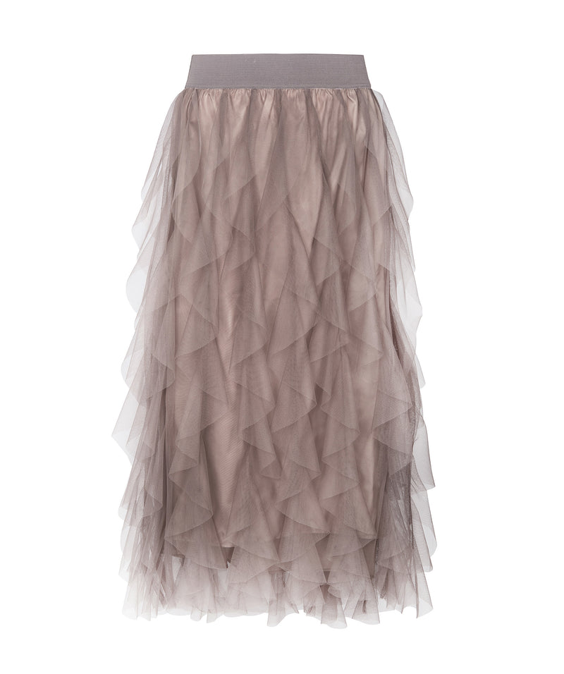 Close to my heart Valentina tulle skirt Skirt Taupe